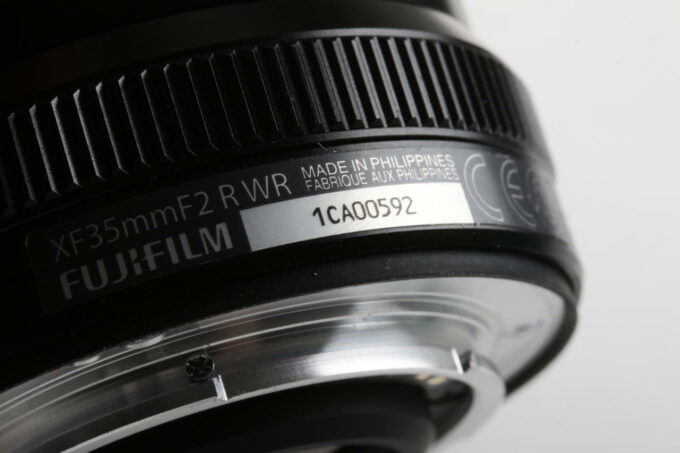 FUJIFILM Fujinon XF 23mm f/2,0 R WR - Schwarz - #1CA00592