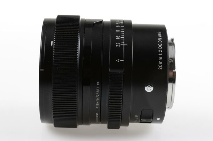 Sigma 20mm f/2,0 DG DN für Sony E - #56148943