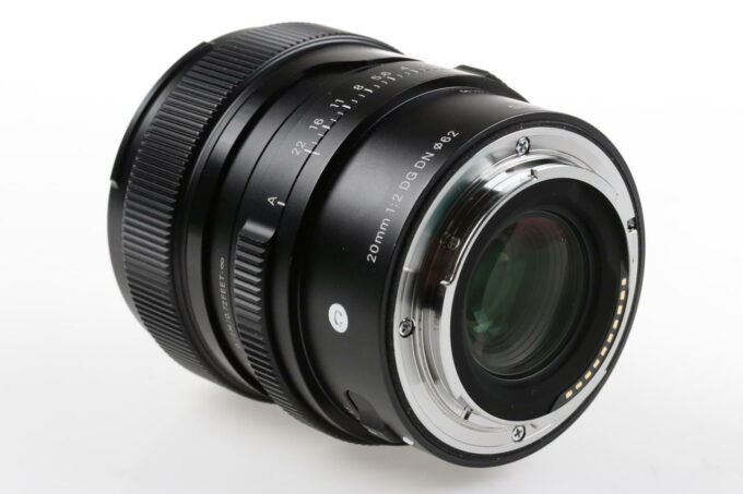 Sigma 20mm f/2,0 DG DN für Sony E - #56148943