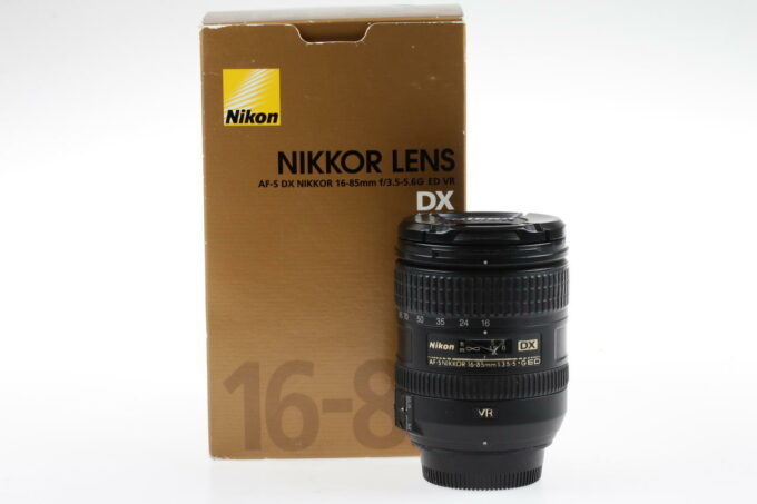 Nikon AF-S DX 16-85mm f/3,5-5,6 G ED VR - #221552331