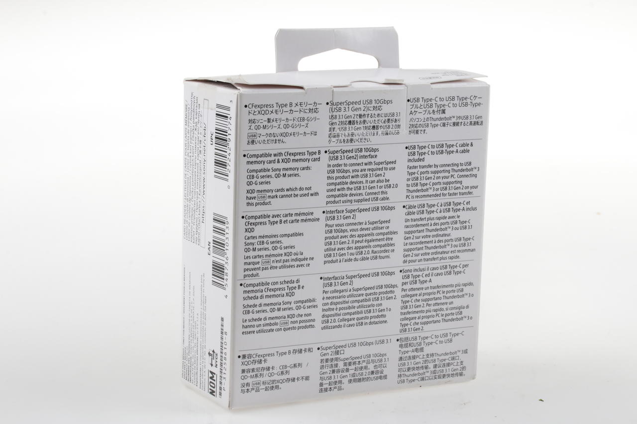 Sony CFexpress Typ B / XQD Lesegerät MRW-G1