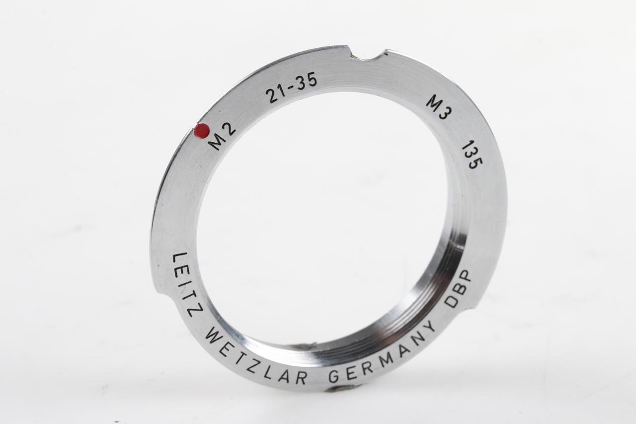 Leica Adapterring für M39 auf Leica M - M2 21-35 und M3 135mm - ISOOZ