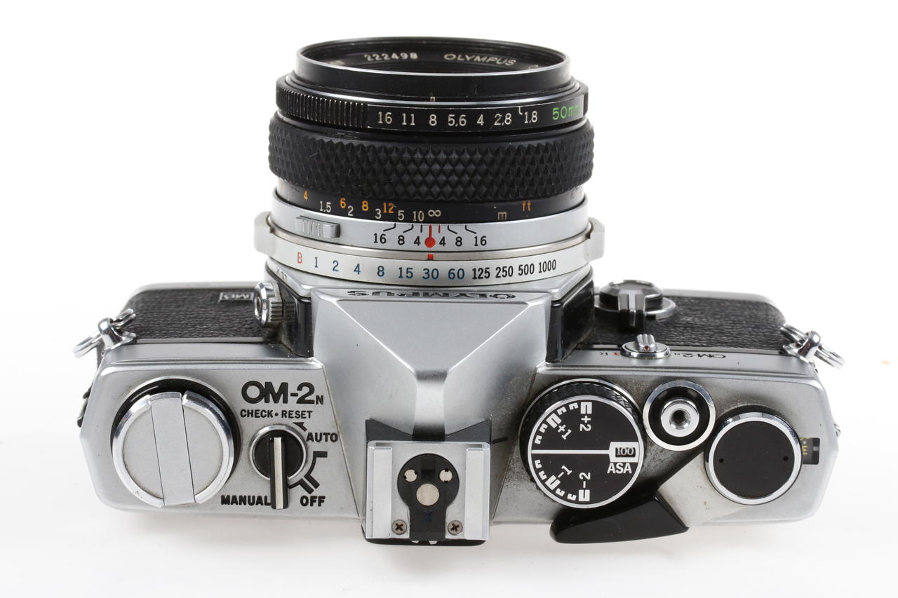 Olympus OM-2N mit F.Zuiko MC 50mm f/1,8 Auto S - Bastlergerät - #654865 - Image 3