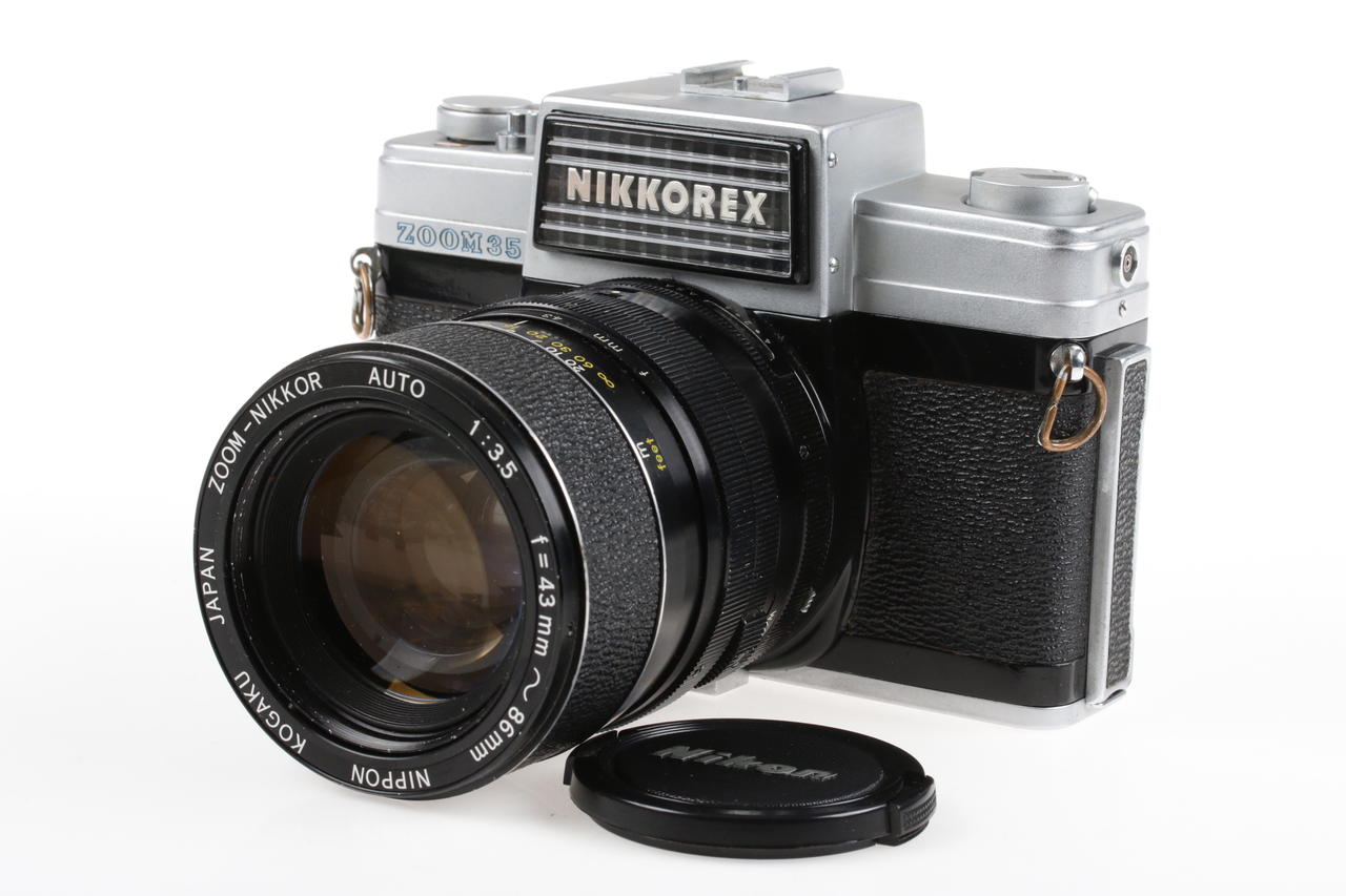 Nikon NIKKOREX Zoom 35 mit 43-86mm f/3,5 Objektiv - #284799