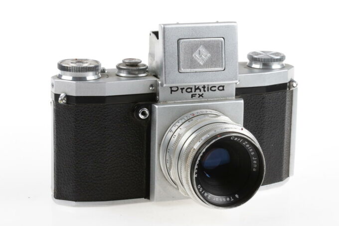 Praktica FX Body mit Tessar 50mm f/3,5  - #4323253 - Image 2