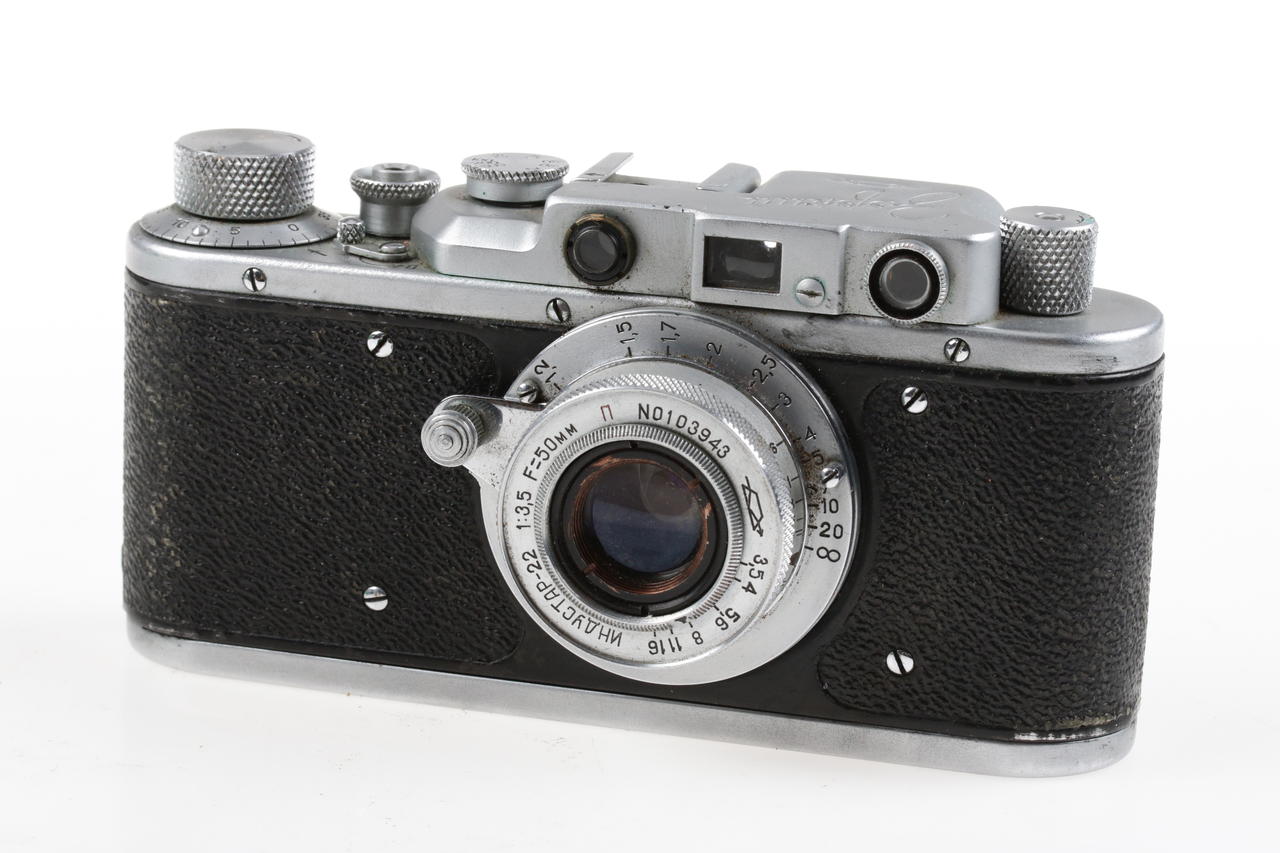 KMZ ZORKI 1 mit Industar-22 5cm f/3,5 - #559582
