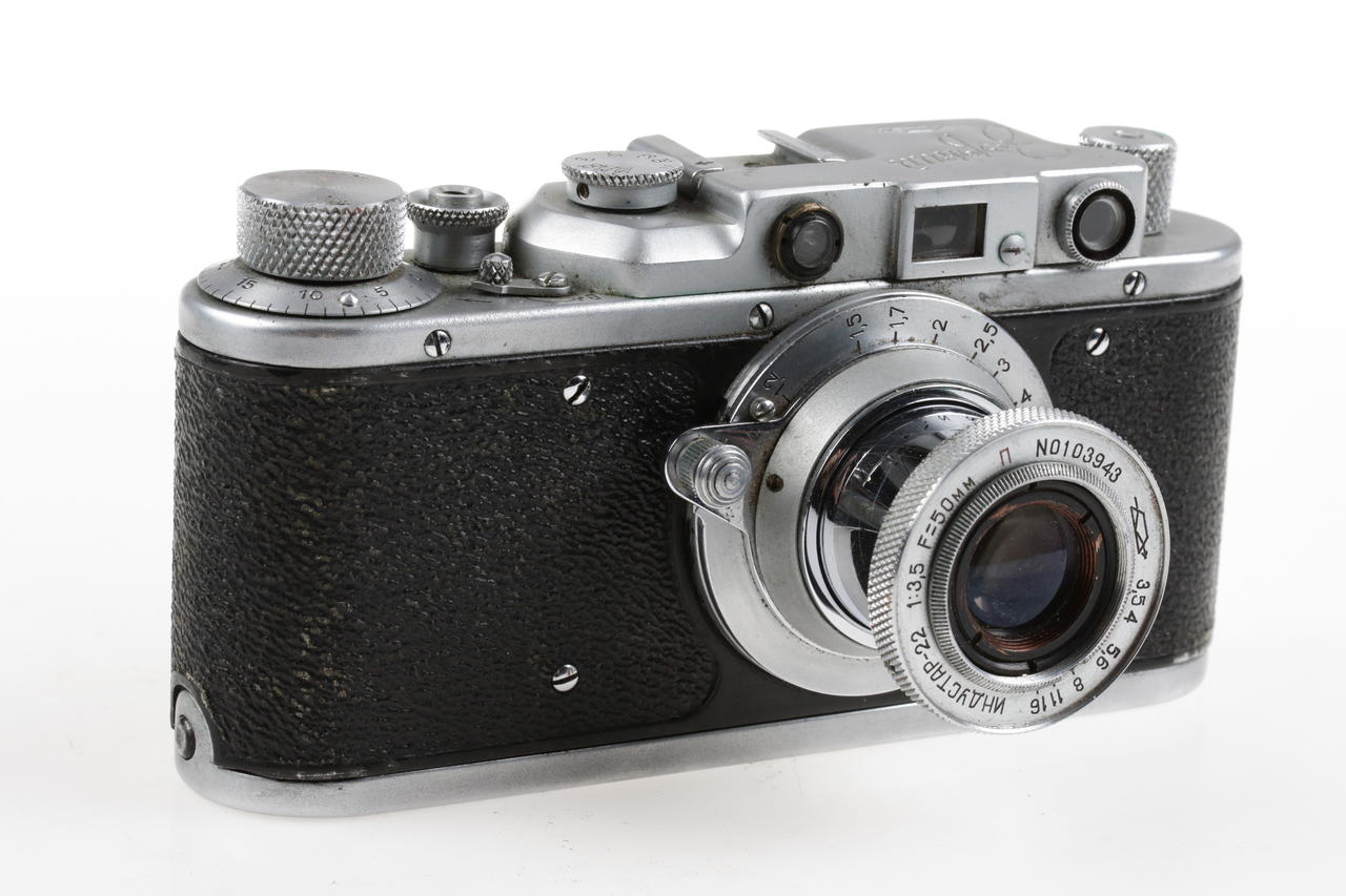 KMZ ZORKI 1 mit Industar-22 5cm f/3,5 - #559582 - Image 2