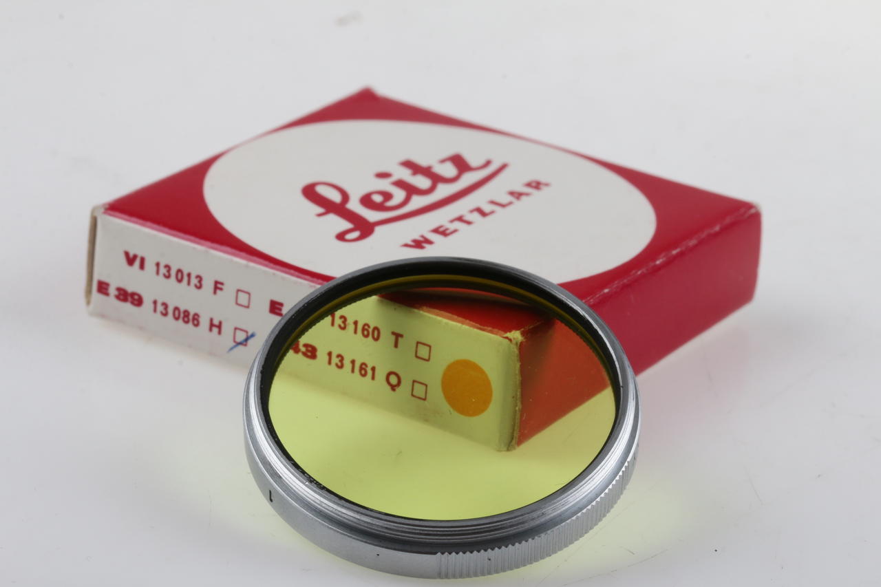 Leica Gelbfilter 1 mit chrom Fassung - 39mm - Image 3