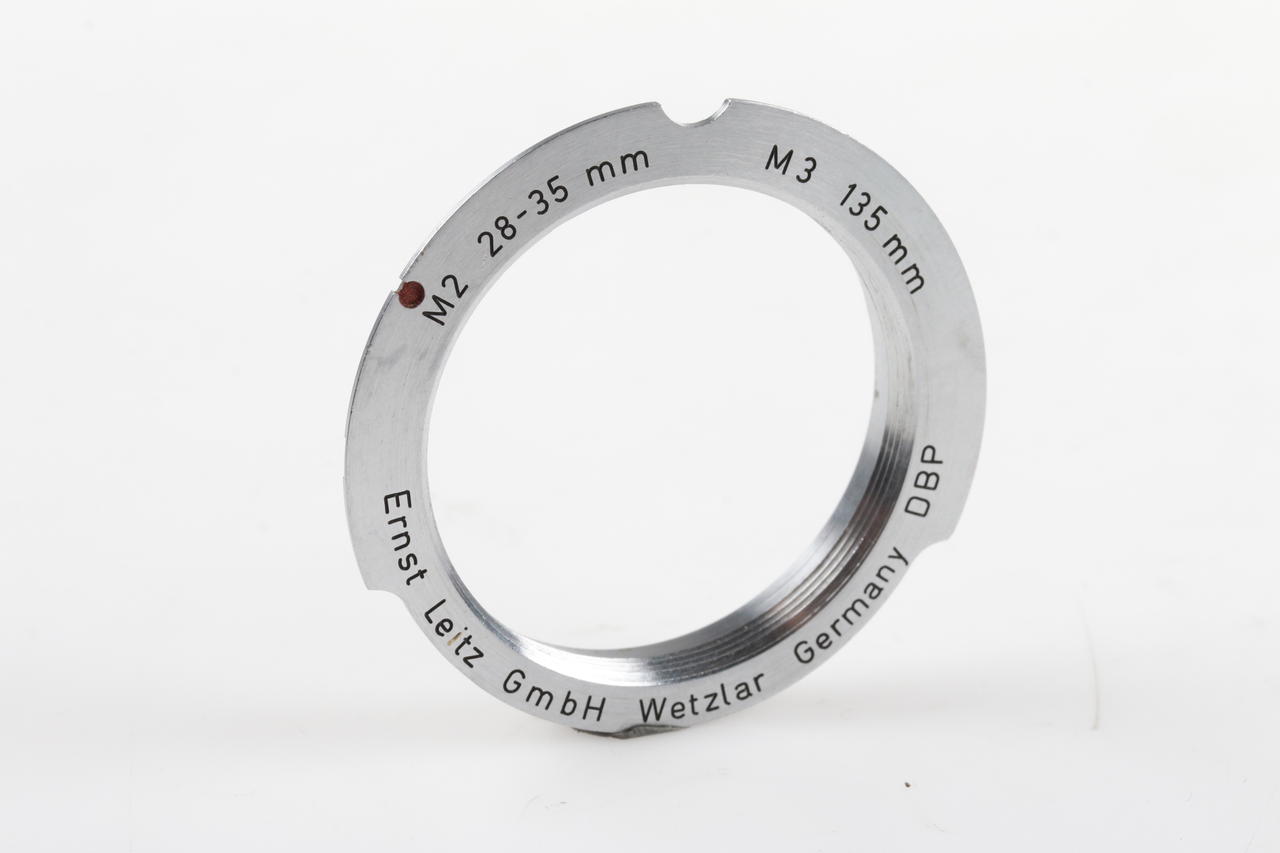 Leica Adapterring für M39 auf Leica M - M2 28-35 und M3 135mm - ISOOZ