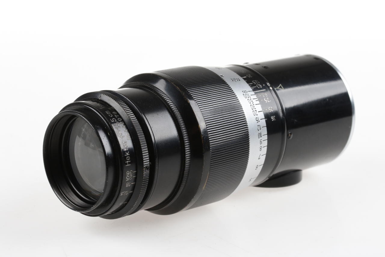 Leica M39 Hektor 13,5cm f/4,5 - / matt - schwarz - #442079