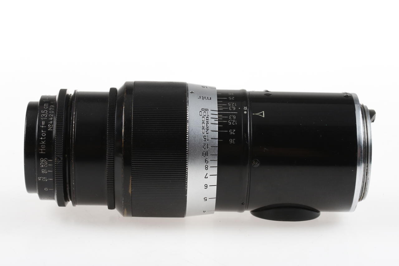 Leica M39 Hektor 13,5cm f/4,5 - / matt - schwarz - #442079 - Image 2
