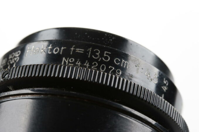 Leica M39 Hektor 13,5cm f/4,5 - / matt - schwarz - #442079