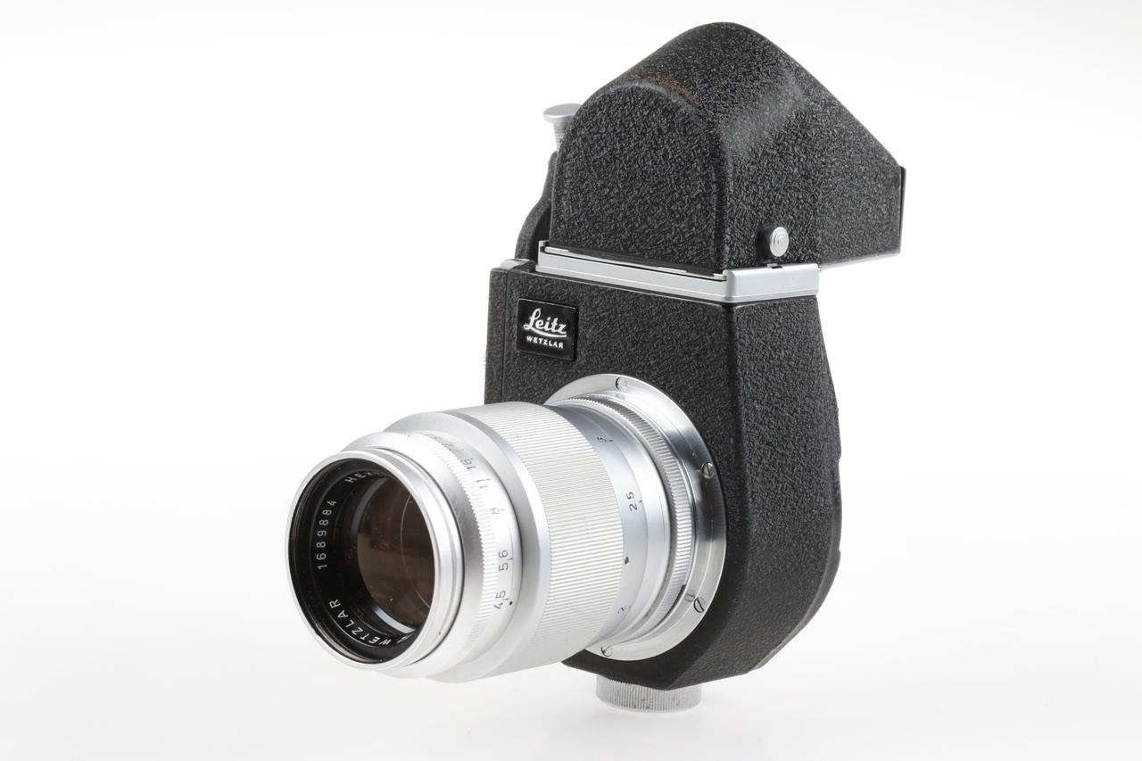 Leica Hektor 135mm f/4,5 für M Bajonett mit Visoflex - #1689884