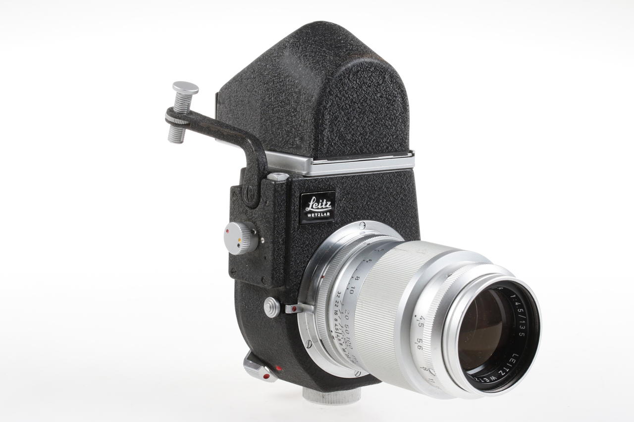 Leica Hektor 135mm f/4,5 für M Bajonett mit Visoflex - #1689884