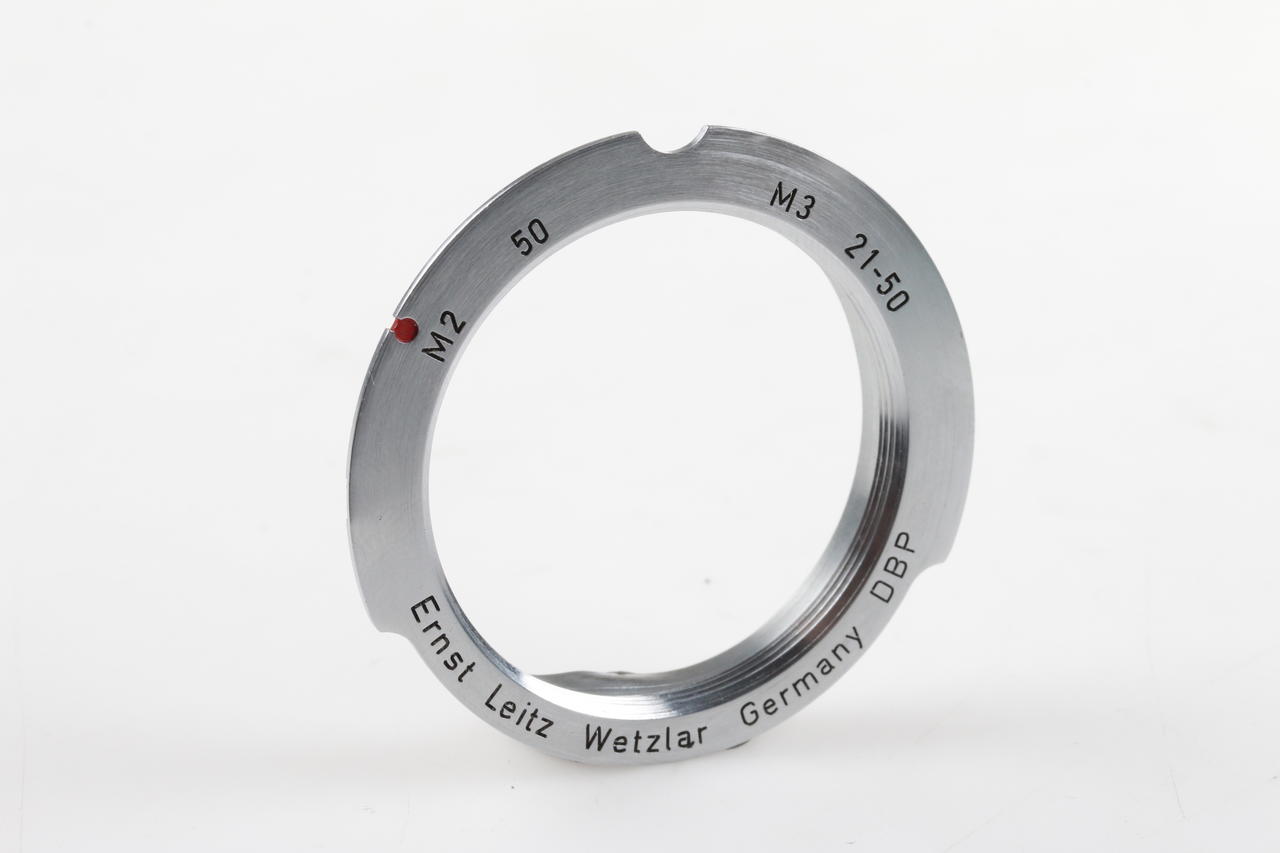 Leica Adapterring für M39 auf Leica M - M2 50 und M3 21-50