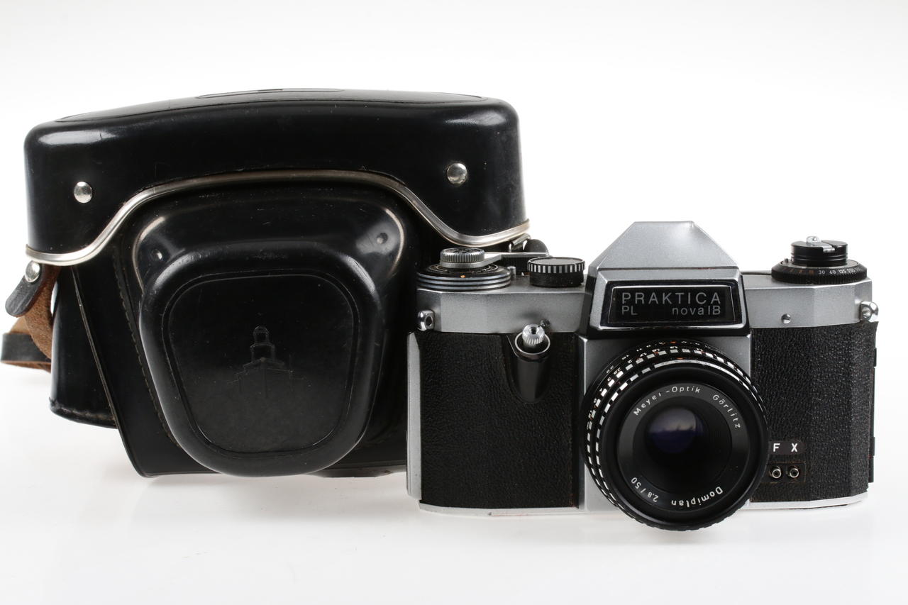 Praktica PL Nova IB Set Domiplan 50mm f/2,8 - Objektiv defekt - #588912