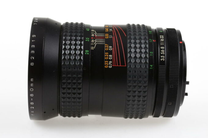 Makinon Auto MC Zoom 28-80mm f/3,5 für Canon FD - #823319
