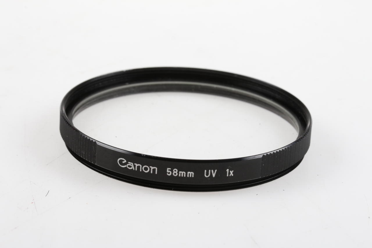 Canon UV 1x Filter - 58mm