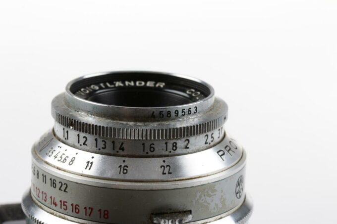 Voigtländer Vito BL mit 50mm f/3,5 Color-Skopar Sucherkamera - #4589563 - Image 5