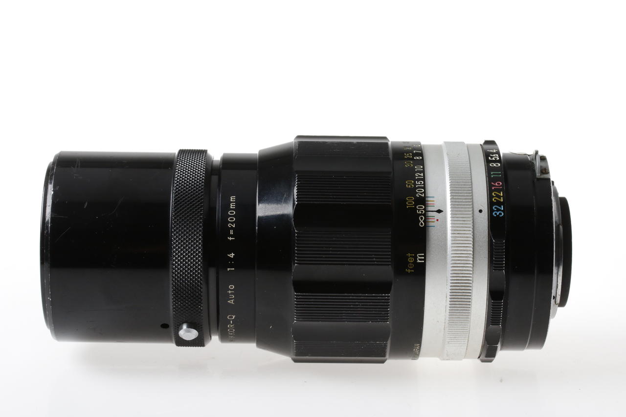 Nikon MF 200mm f/4,0 Nikkor-Q C Auto non Ai - #442098