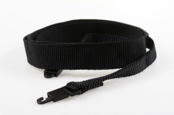 Kamera Tragegurt mit Ösen / schwarz