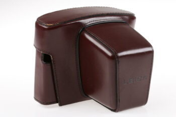 Leica Bereitschaftstasche - bordeaux - für Leicaflex