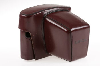 Leica Bereitschaftstasche - bordeaux - für Leicaflex