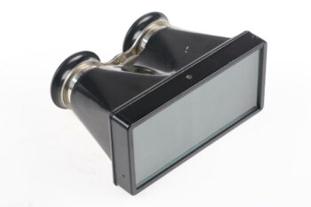 Stereosucher Bakelit schwarz