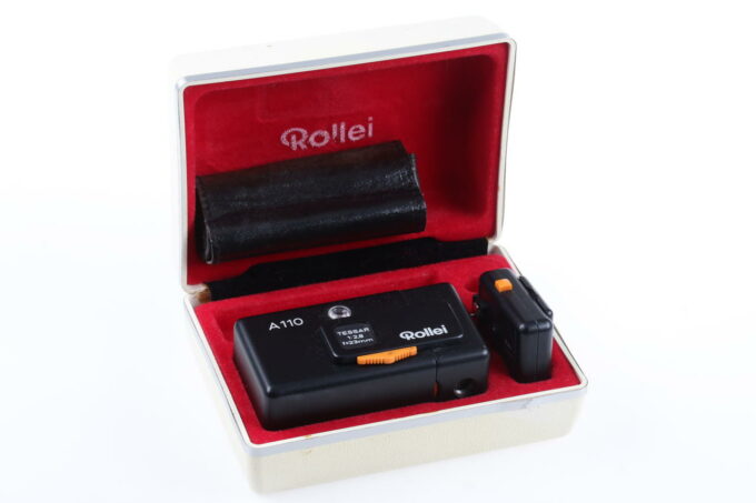 Rollei A110 Sucherkamera mit Blitz