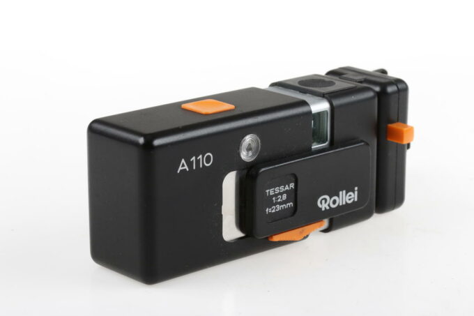 Rollei A110 Sucherkamera mit Blitz - Image 3