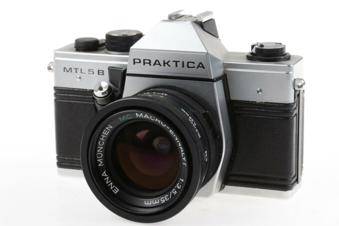 Praktica MTL 5 B mit Macro-Ennalyt 35mm f/3,5 - #505466