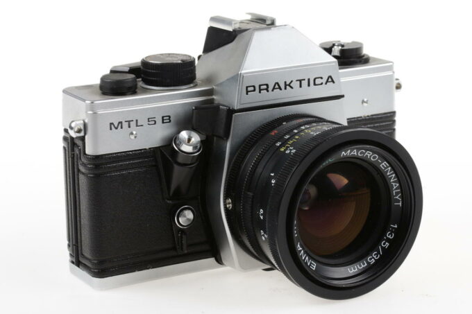 Praktica MTL 5 B mit Macro-Ennalyt 35mm f/3,5 - #505466