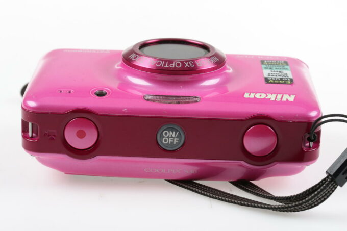 Nikon Coolpix S30 Digitalkamera - PINK  - #42069340 - Image 3