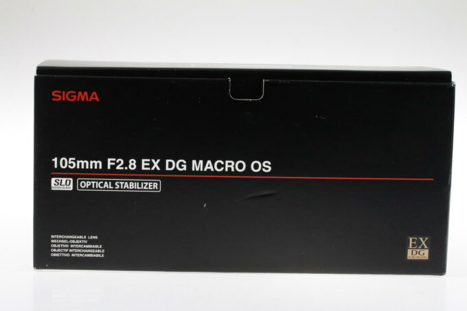 Sigma 105mm f/2,8 EX DG Macro OS HSM für Canon EF - #16332498