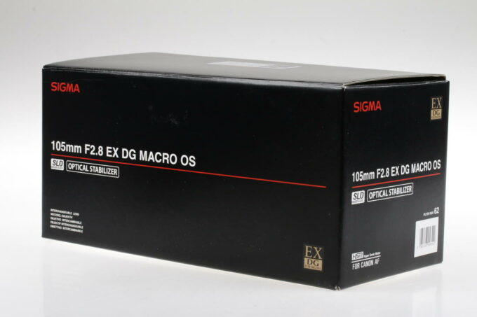 Sigma 105mm f/2,8 EX DG Macro OS HSM für Canon EF - #16332498