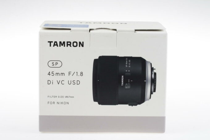 Tamron SP 45mm f/1,8 Di VC USD für Nikon F (AF) - #002802