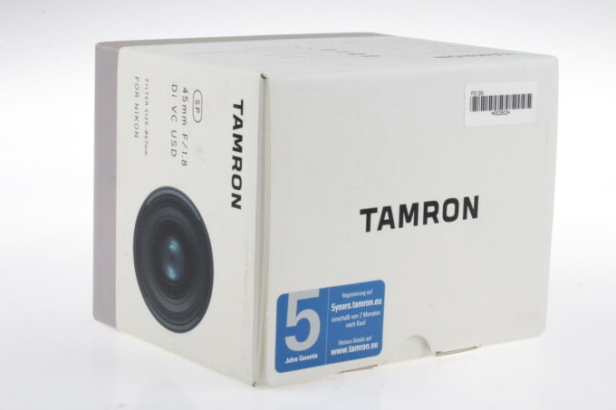 Tamron SP 45mm f/1,8 Di VC USD für Nikon F (AF) - #002802
