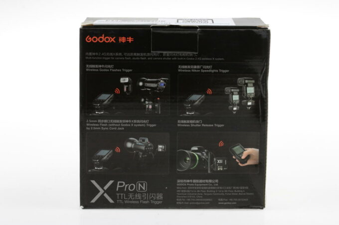 Godox X pro TTL (N) Auslöser für Nikon - #22A00010737