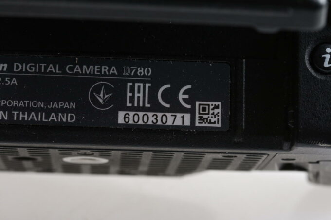 Nikon D780 Gehäuse - #6003071