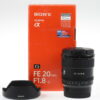 Sony FE 20mm f/1,8 G - #1855105