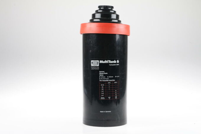 JOBO 2563 MultiTank 6 mit 2x 2509N Spiralen für 4x5 Inch
