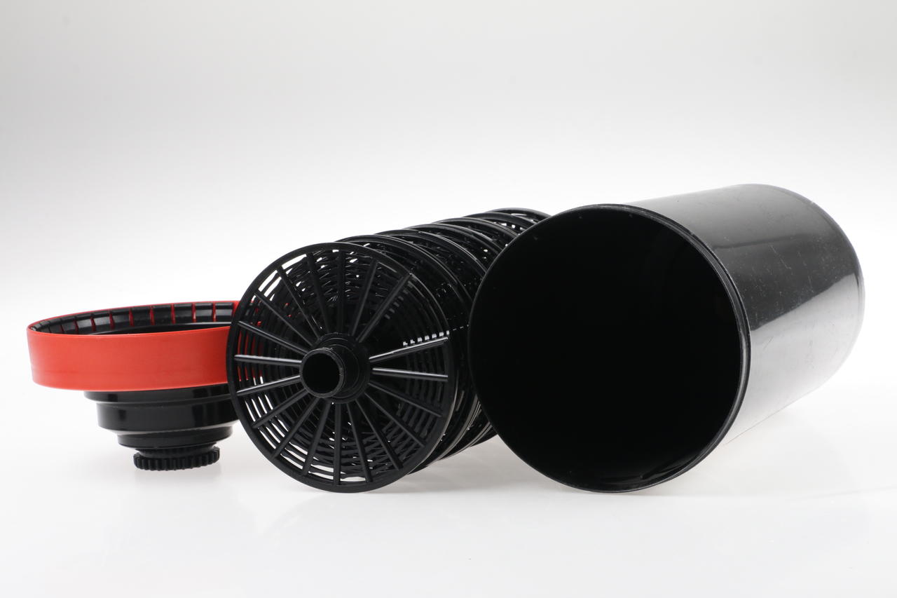 JOBO 2563 MultiTank 6 mit 2x 2509N Spiralen für 4x5 Inch