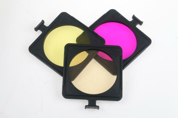 Ilford Filtersatz mit Halter (Nr. 1 fehlt)