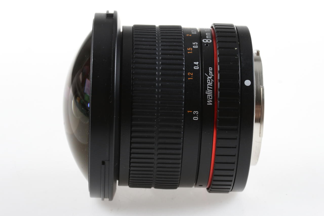 Walimex Pro 8mm f/3,5 Fish-Eye CS II für Sony / Minolta