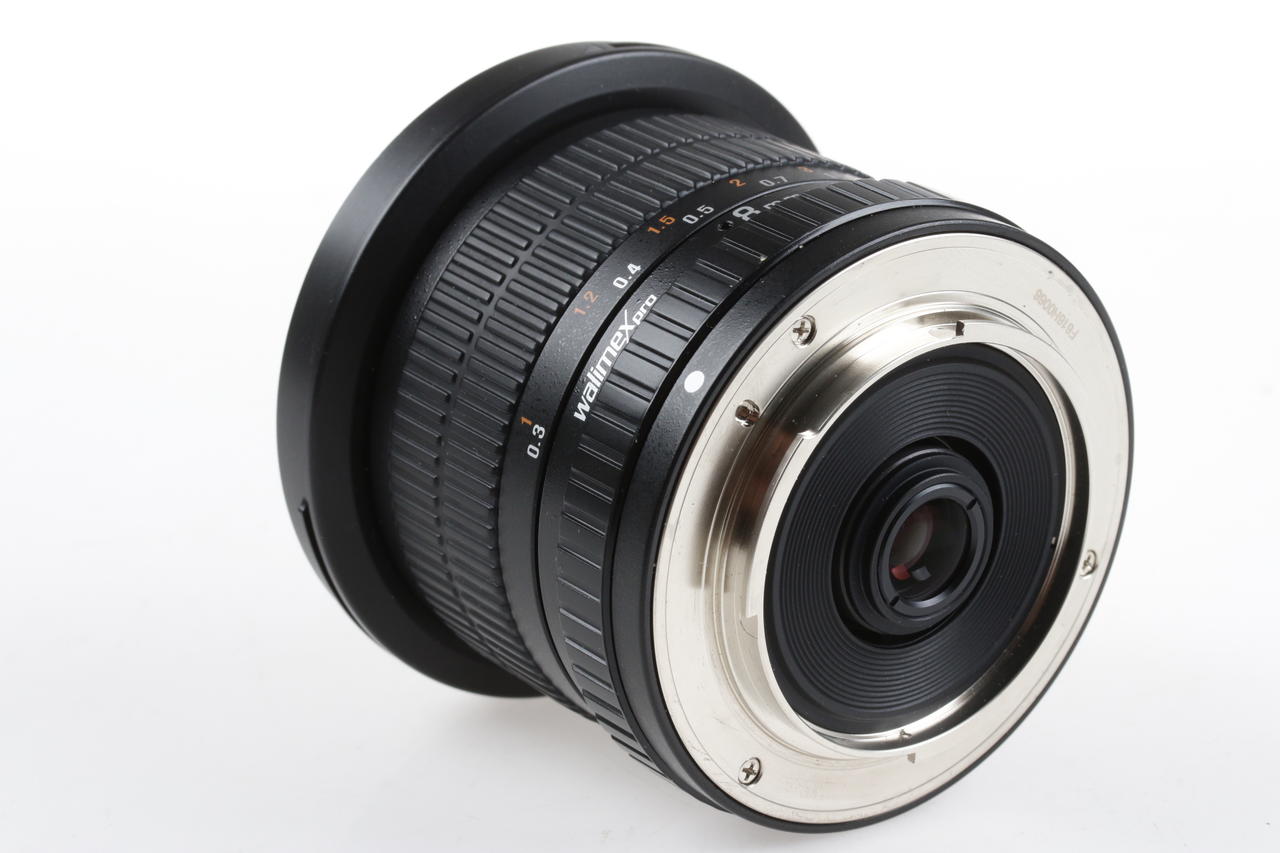 Walimex Pro 8mm f/3,5 Fish-Eye CS II für Sony / Minolta