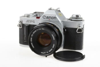 Canon AV-1 mit FD 50mm f/1,8 S.C. – #354574 – Foto Köberl