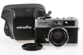 Minolta Hi-Matic 7s II mit Rokkor 40mm f/1,7 - #9084254