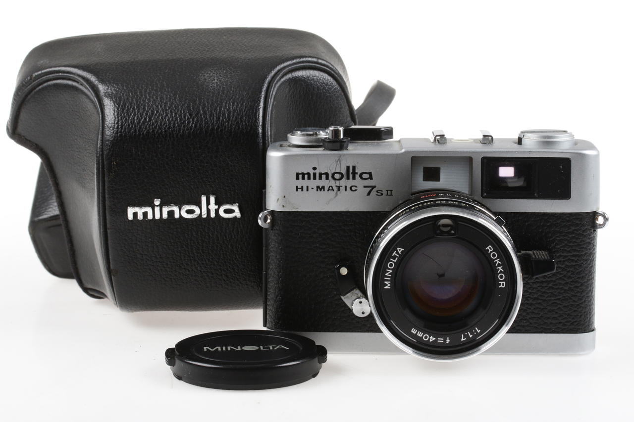 Minolta Hi-Matic 7s II mit Rokkor 40mm f/1,7 - #9084254