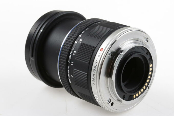 Olympus M.Zuiko Digital 9-18mm f/4,0-5,6 ED MSC für MFT - #222562