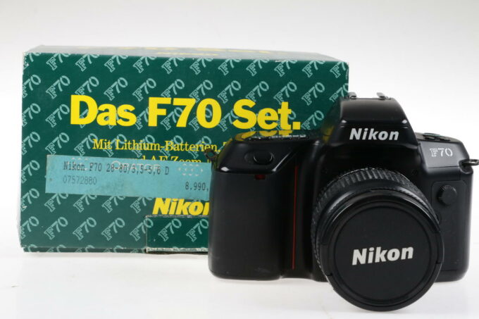 Nikon F70 Gehäuse mit AF 28-80mm 3,5-5,6 D - #2765185